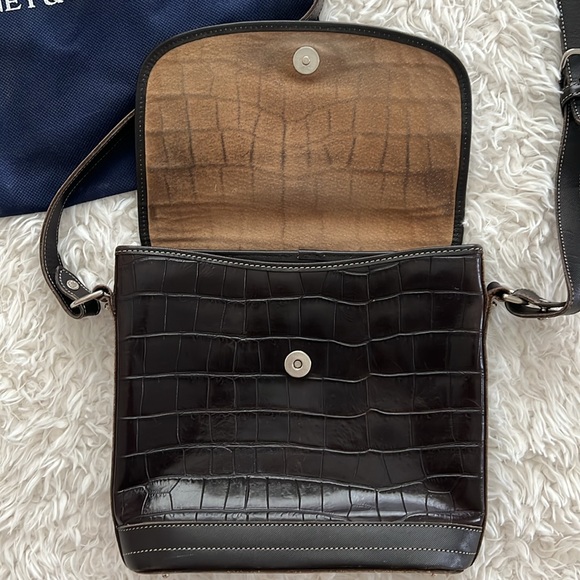 Vintage Dooney & Bourke Crocodile Leather Crossbody - Picture 7 of 15